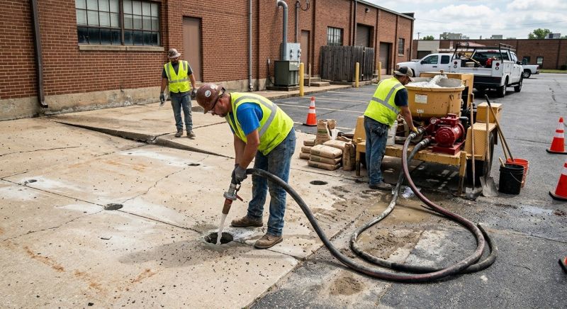 Commercial Concrete Leveling in Tampa, FL