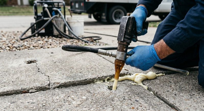 Concrete Poly Jacking in Miami Dade County, FL