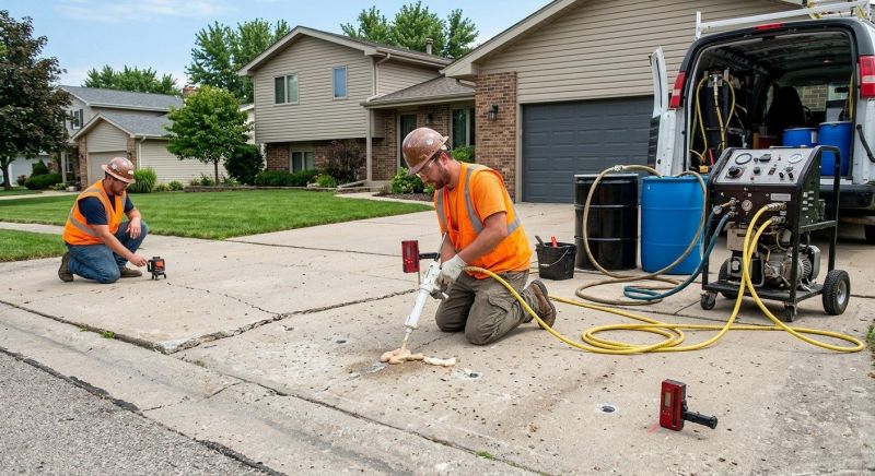 Foam Jacking in Columbus, OH