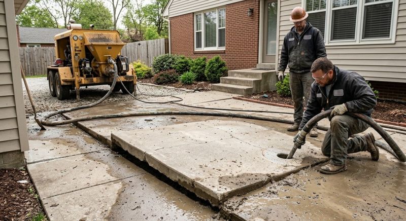 Concrete Lifting in Des Moines, IA