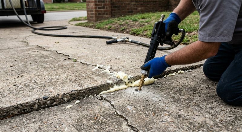 Concrete Poly Jacking in Miami Dade County, FL