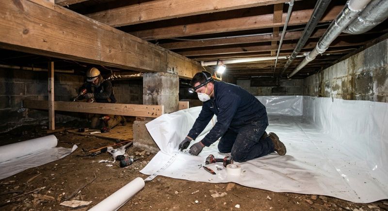 Crawl Space Leveling in Tampa, FL