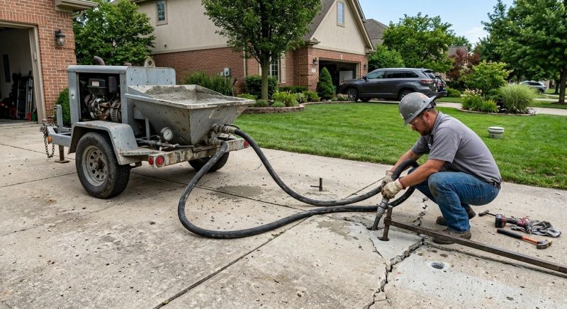 Driveway Raising in Des Moines, IA