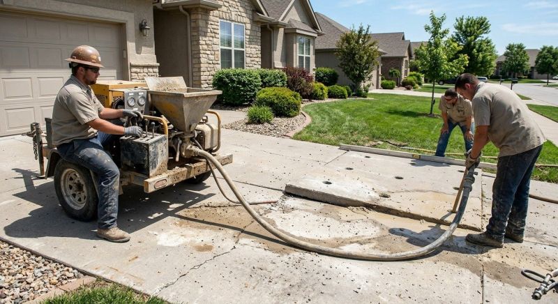 Driveway Raising in Columbus, OH