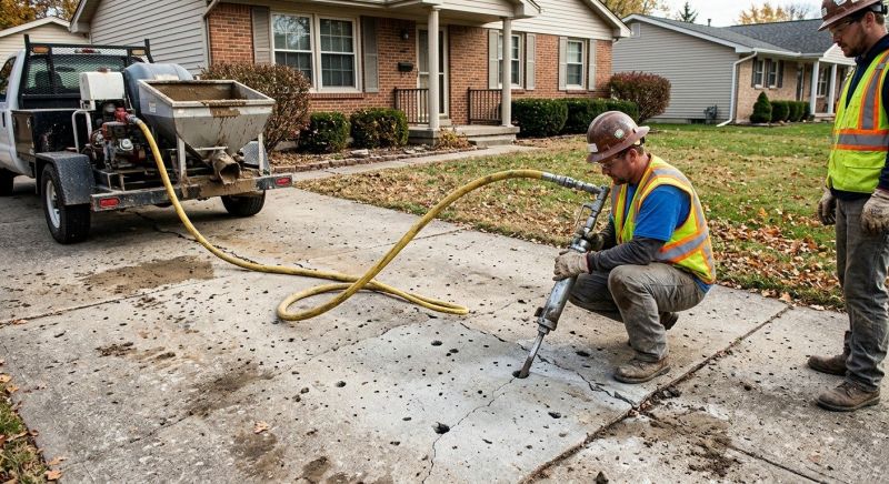 Driveway Slab Lifting in Miami Dade County, FL