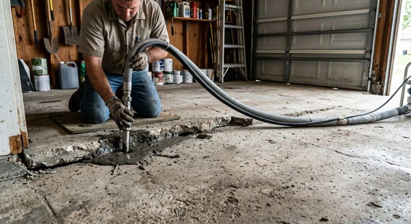 Garage Settling Repair in San Antonio, TX