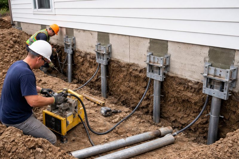 Helical Piers Installation in Fort Collins, CO