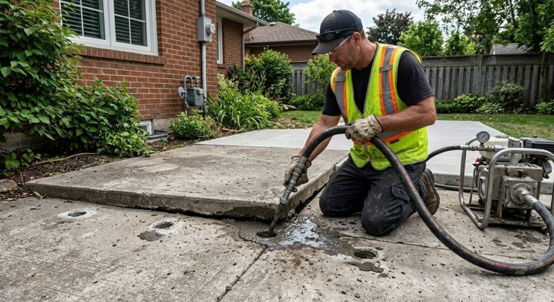 Mudjacking in Columbus, OH