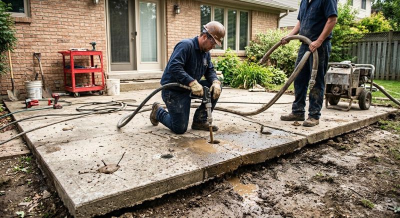Porch Leveling in Columbus, OH