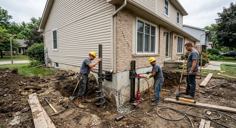 Residential Foundation Repair in Columbus, OH