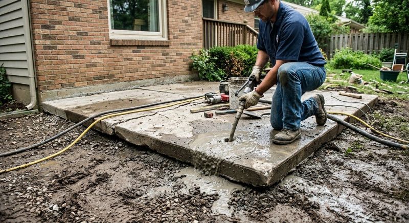 Sidewalk Raising in Columbus, OH