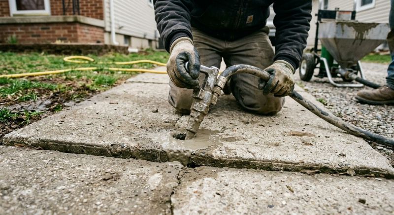 Uneven Pavement Repair in West Des Moines, IA